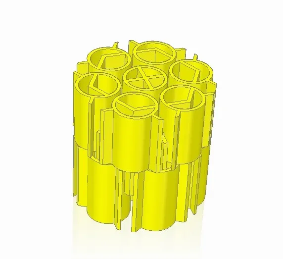 Комбинированное кольцо 25x25